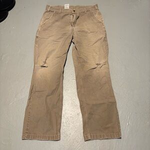 Carhartt distressed cargo pants size 38x34 men